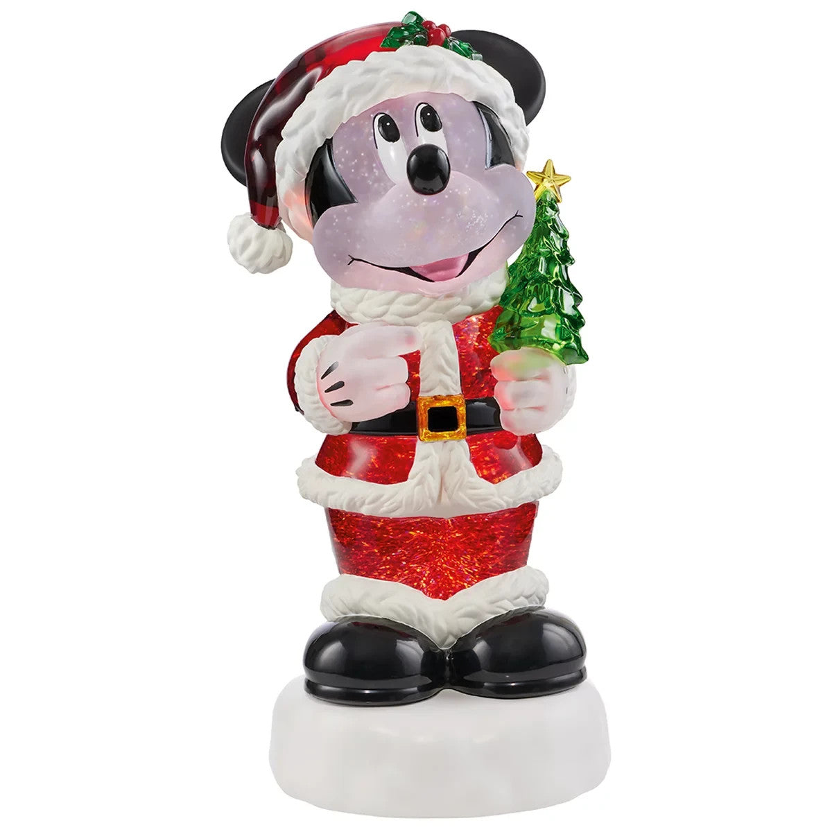Mickey Mouse - Christmas Lantern With Glitter And LED Lights 41cm
