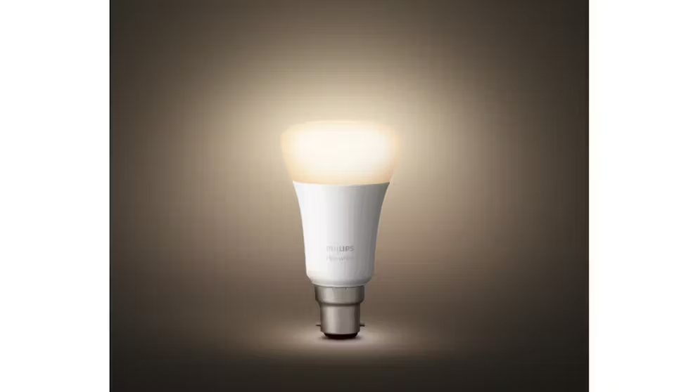 Philips Hue Warm White 2700K 9W A60 B22 Bulb with Bluetooth Zigbee App Control