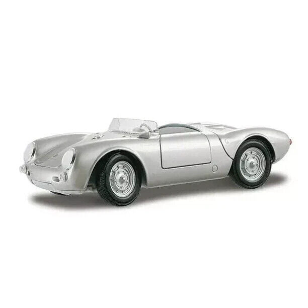 1956 PORSCHE 550A SPYDER SILVER by MAISTO SPECIAL EDITION 1:18