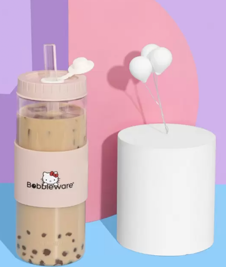 Hello Kitty Bobbleware 700ml Tritan Reusable Tumblers 2 Pack