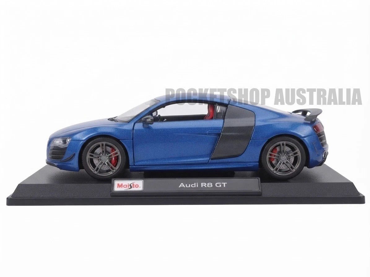 Maisto 1:18 Diecast Special Edition – Audi R8 GT (Blue)