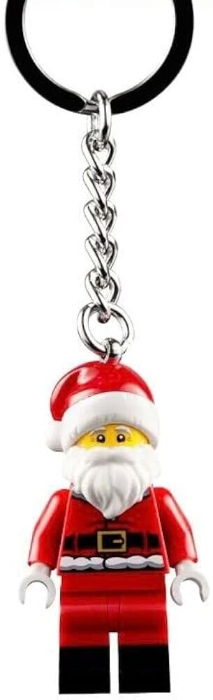 LEGO 854201 Santa Clause Minifigure Keyring Christmas Xmas Stocking Keychain
