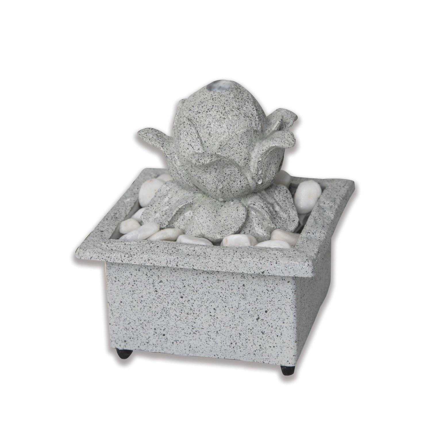 Wanderlust Meditation Fountain indoor Outdoor table top Stacking Stones Water 