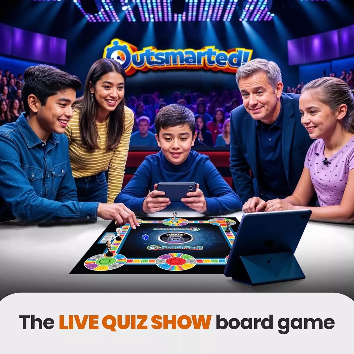 Outsmarted - More than 10K Questions and Updates - the Live Quiz Show - Interact