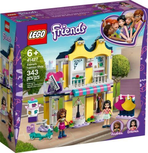 LEGO Friends Emma’s Fashion Shop 41427 Building Kit Age 6+ Brand New
