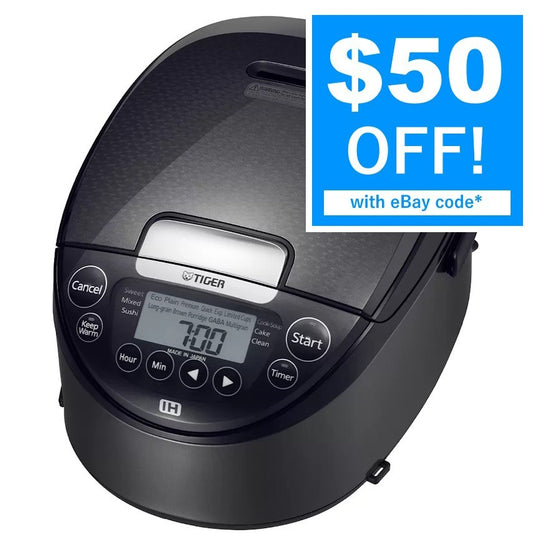 Tiger 10 Cup IH Rice Cooker - Induction Heating Multifunctional Cooker JPWG18A