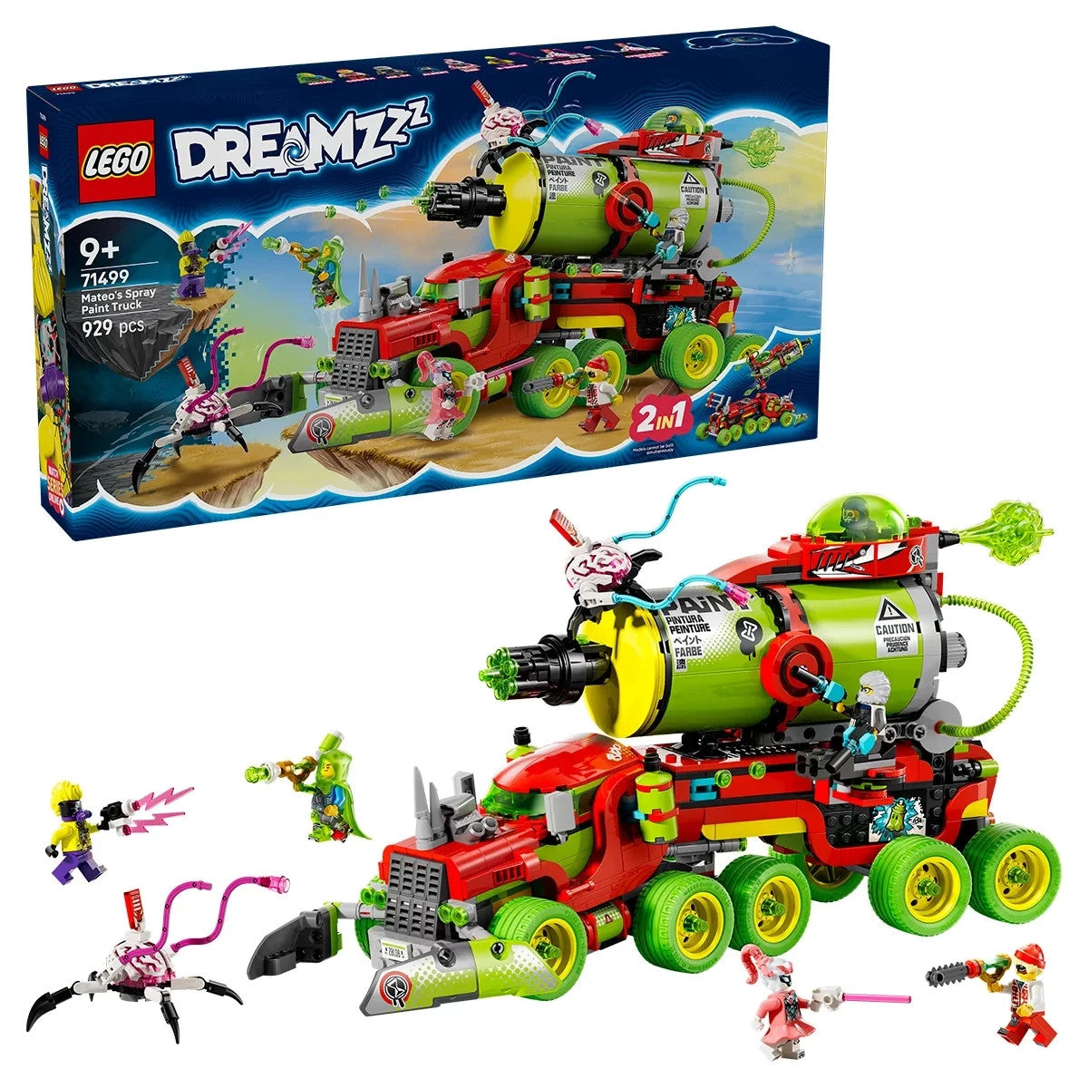 LEGO DREAMZzz Mateo's Spray Paint Truck 71499