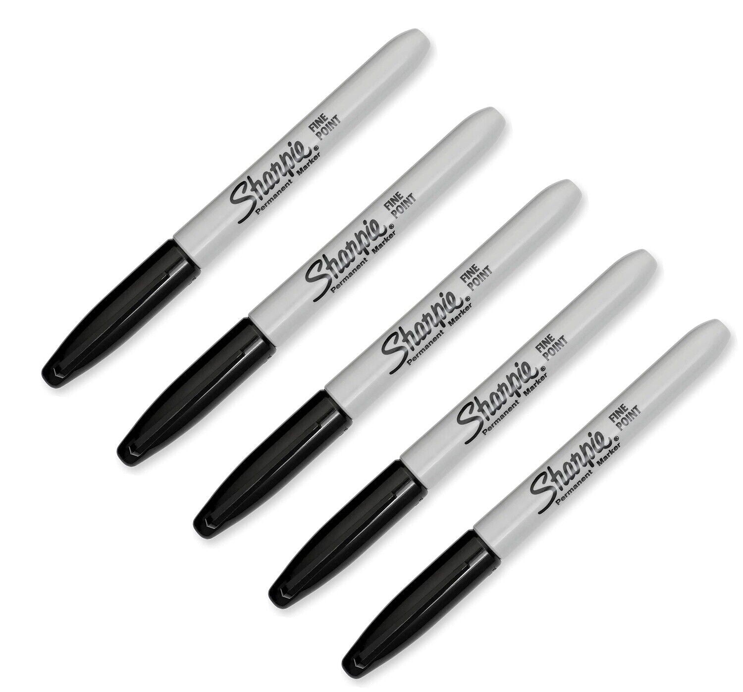 24x/5x/1x Sharpie Pen Fine Tip Black Permanent Marker Sharpies Markers Set Pack