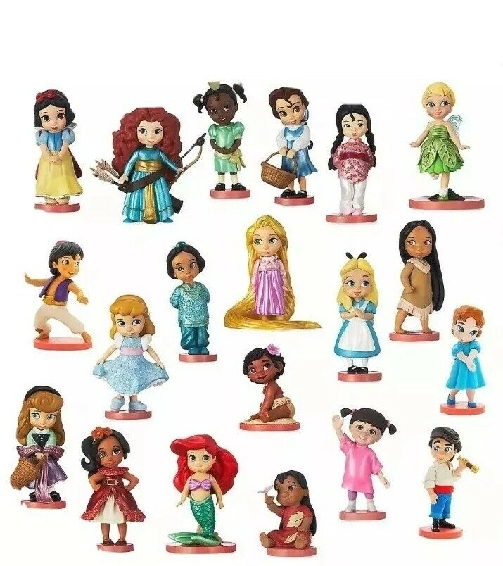 Disney Animators Princess Collection Mega Figurine Set 20 Figures in Gift Box