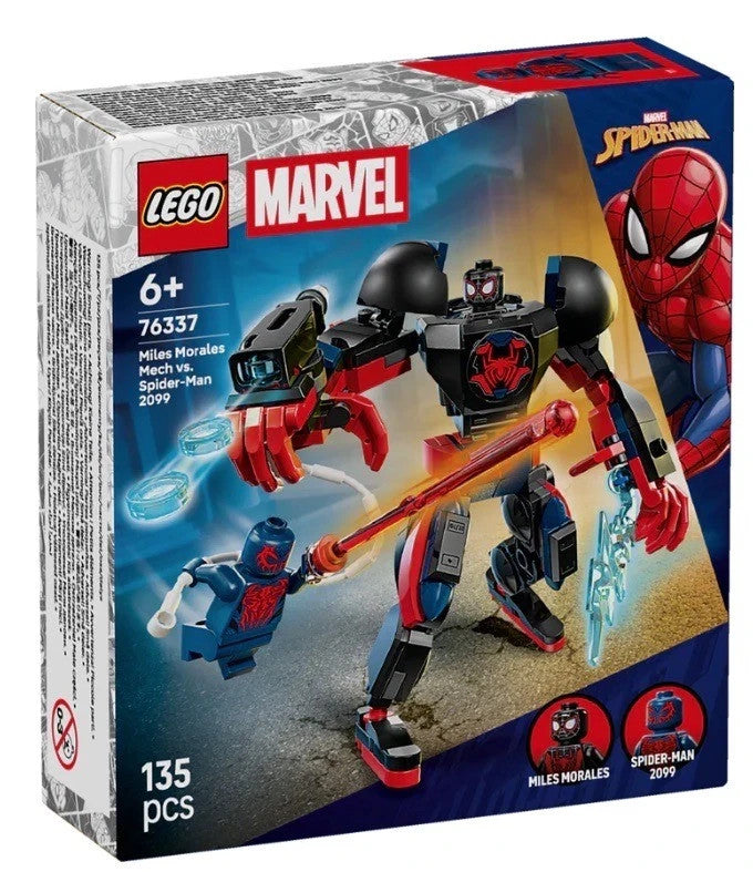 LEGO  76337 Miles Morales Mech vs. Spider-Man 2099 - New Sealed - AU Seller