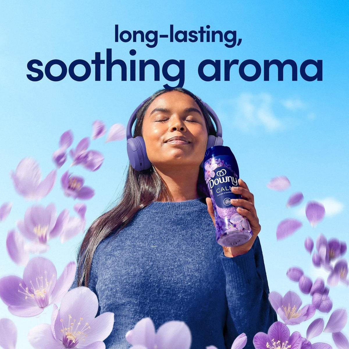 Downy infusions Calm Lavender & Vanilla Laundry Scent Beads 1.13kg Brand New