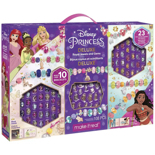 Disney Princess 2 In 1 Deluxe Royal Jewels and Gems by Make It Real