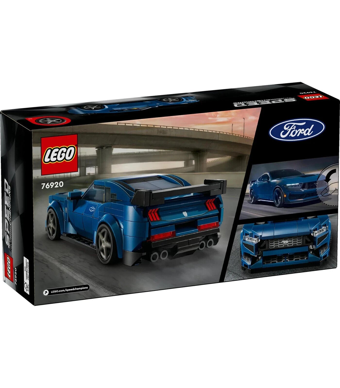 LEGO 76920 Speed Champions Ford Mustang Dark Horse Sports Car