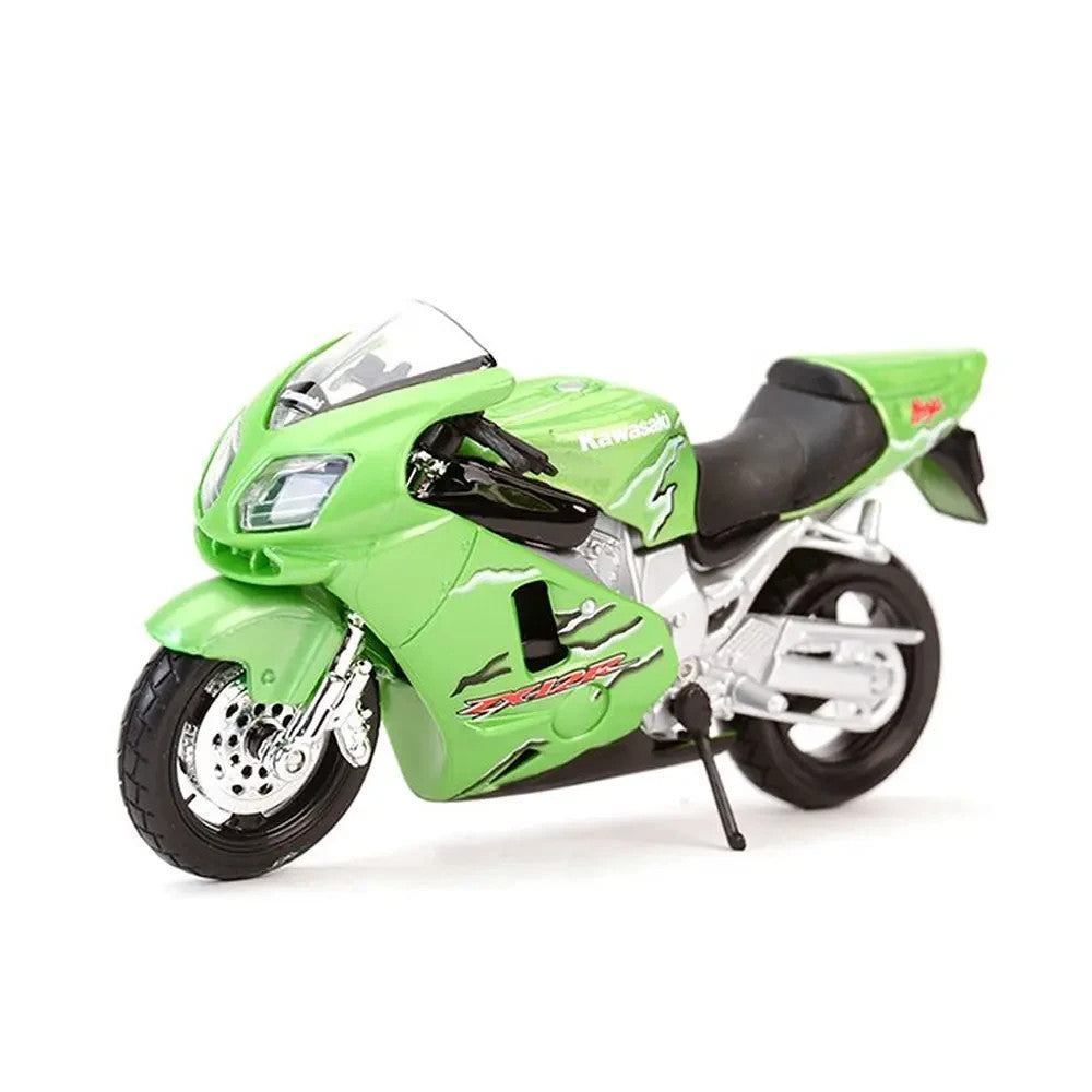 Maisto 1:18 – Kawasaki Ninja ZX-12R (Green) Motorcycle – Special Edition Model