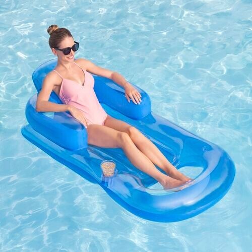 Bestway H2OGO Inflatable Float Swimming Pool Bed Seat Chair Lounge Beach Floats