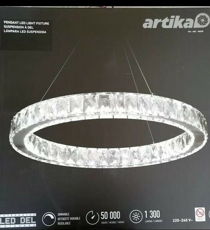 Artika Celebrity Drum LED Pendant Ceiling Light Art Fixture Brand New