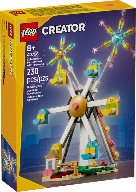 Lego Creator 40758 Celebration : Ferris Wheel with Fireworks - Brand new in box