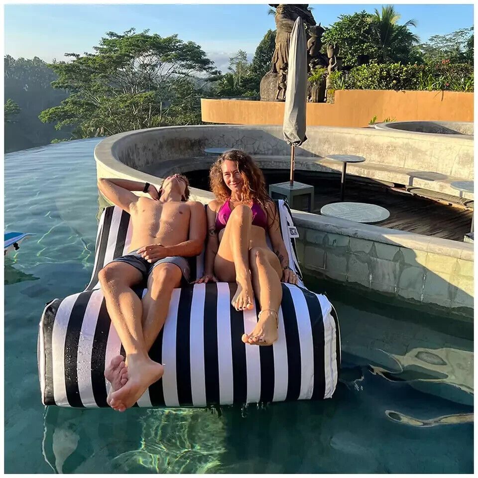 Acqua Boss Premium Luxe Pool Float Lounger Floating Pool Lounge 2 Person
