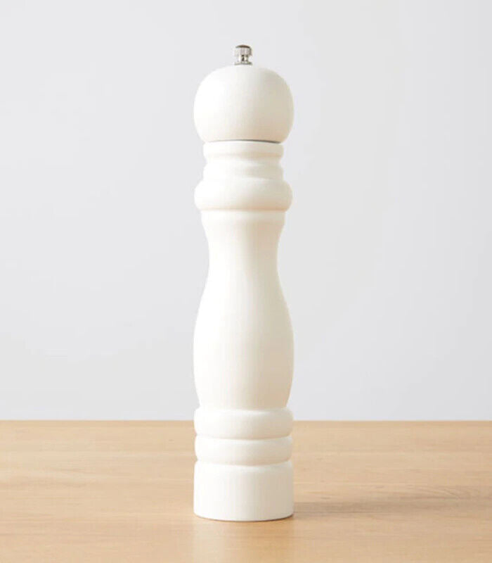 2x / 1x Classic Wooden Salt Pepper Grinder Black Dining Decor Shaker Wood Set