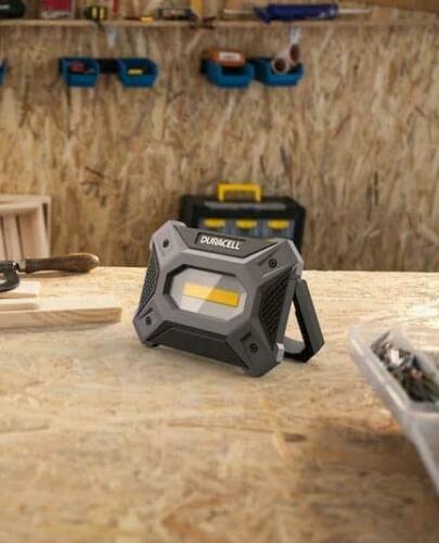 DURACELL 3-Pack LED 600 Lumen Worklight Work light with 9PCS AA Battries
