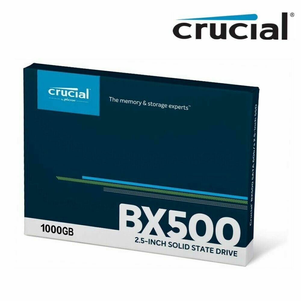 Crucial SSD 1TB 120GB 240GB 480GB 2TB BX500 Solid State Drive 2.5" SATAIII MX500