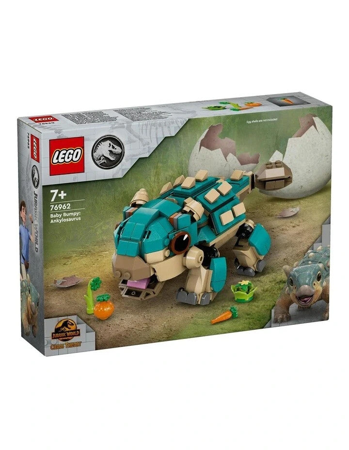 LEGO Jurassic World 76962 Baby Bumpy: Ankylosaurus - Brand New Sealed Free Post