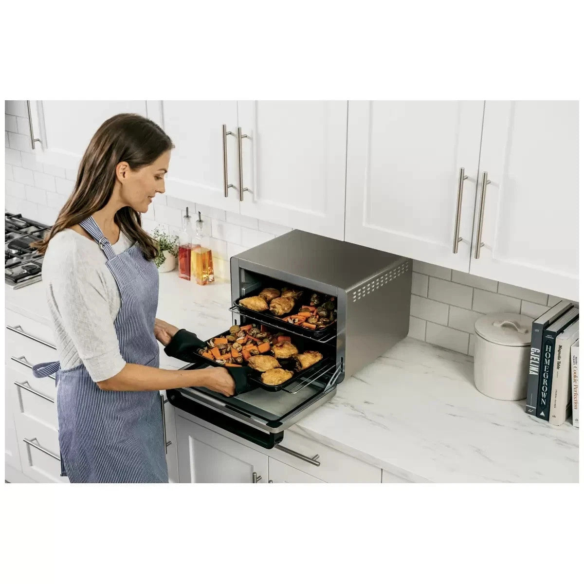 Ninja Foodi 8-in-1 Pro Air Fry Oven Extra Large Black/Grey DT200 - Free Shipping