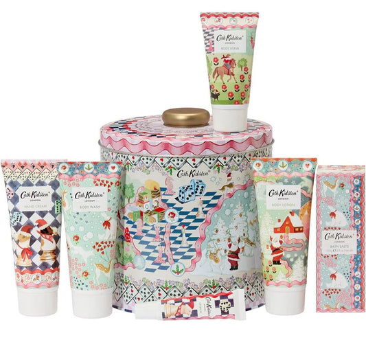 Cath Kidston The Christmas Journey Body Treats Tin 6 Pieces