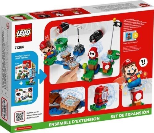 LEGO 71366 SUPER MARIO NINTENDO BOOMER BILL BARRAGE EXPANSION SET Brand NEW