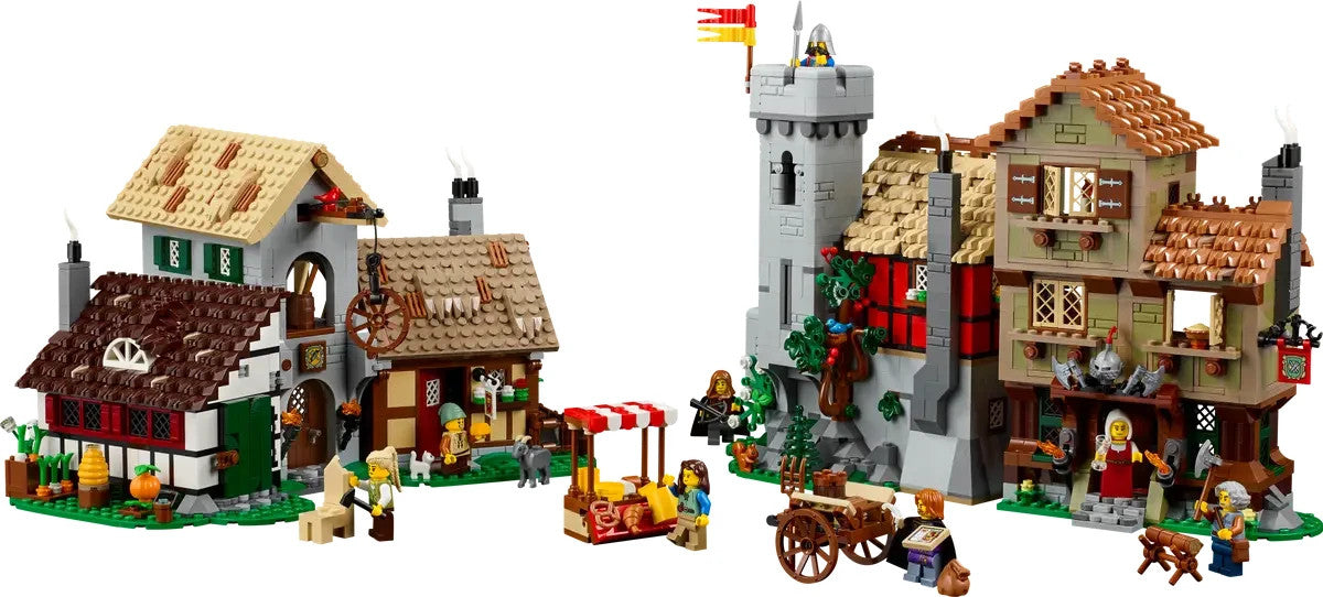 LEGO ICONS 10332 Medieval Town Square New Sealed Box