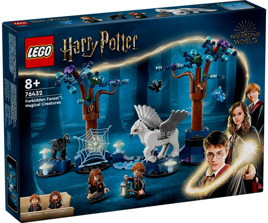 LEGO Harry Potter 76432 Forbidden Forest Magical Creatures Roy Weasley Hermione