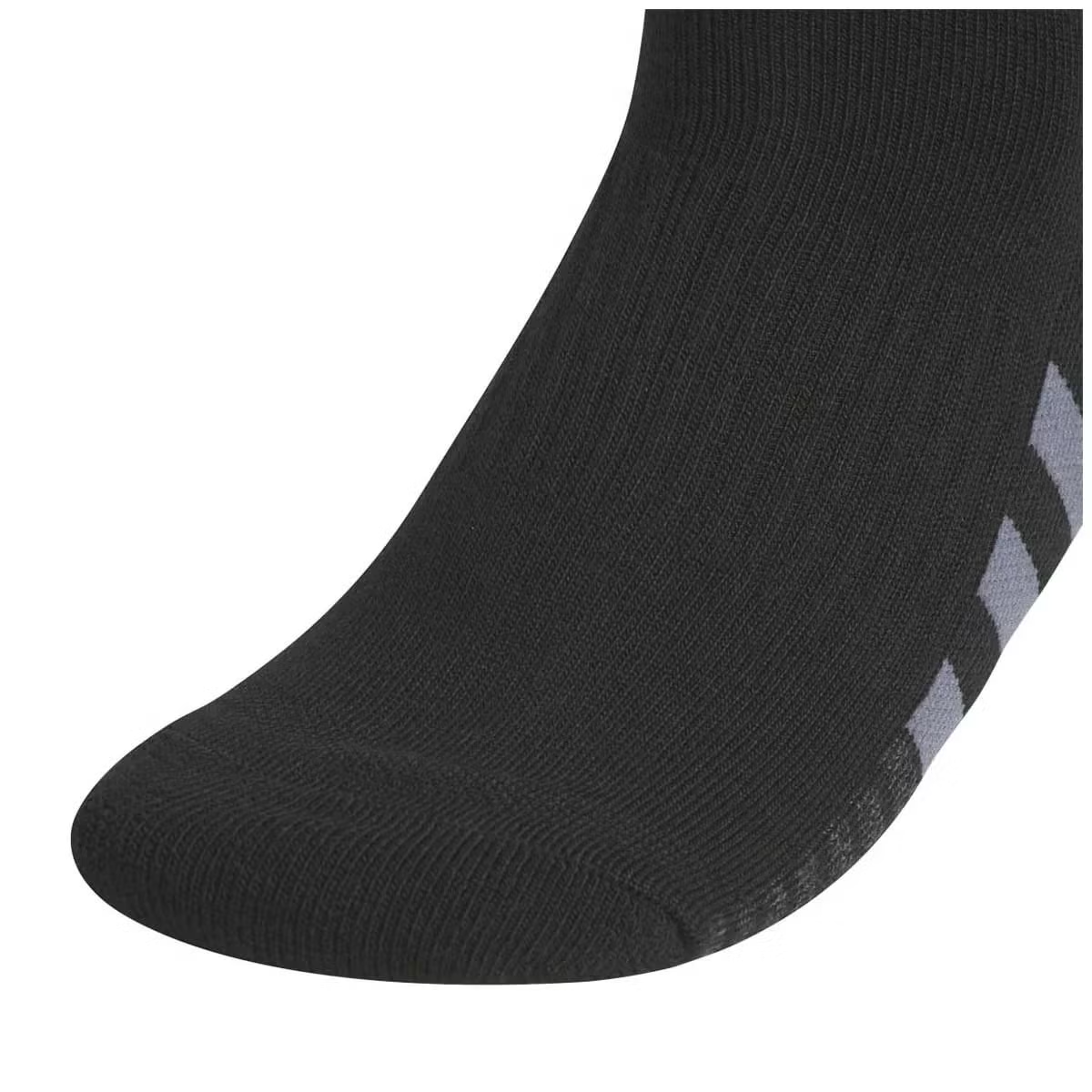 Adidas Women's Cushioned Crew Sock 6 Pack Black Medium Shoe Size - 5-10