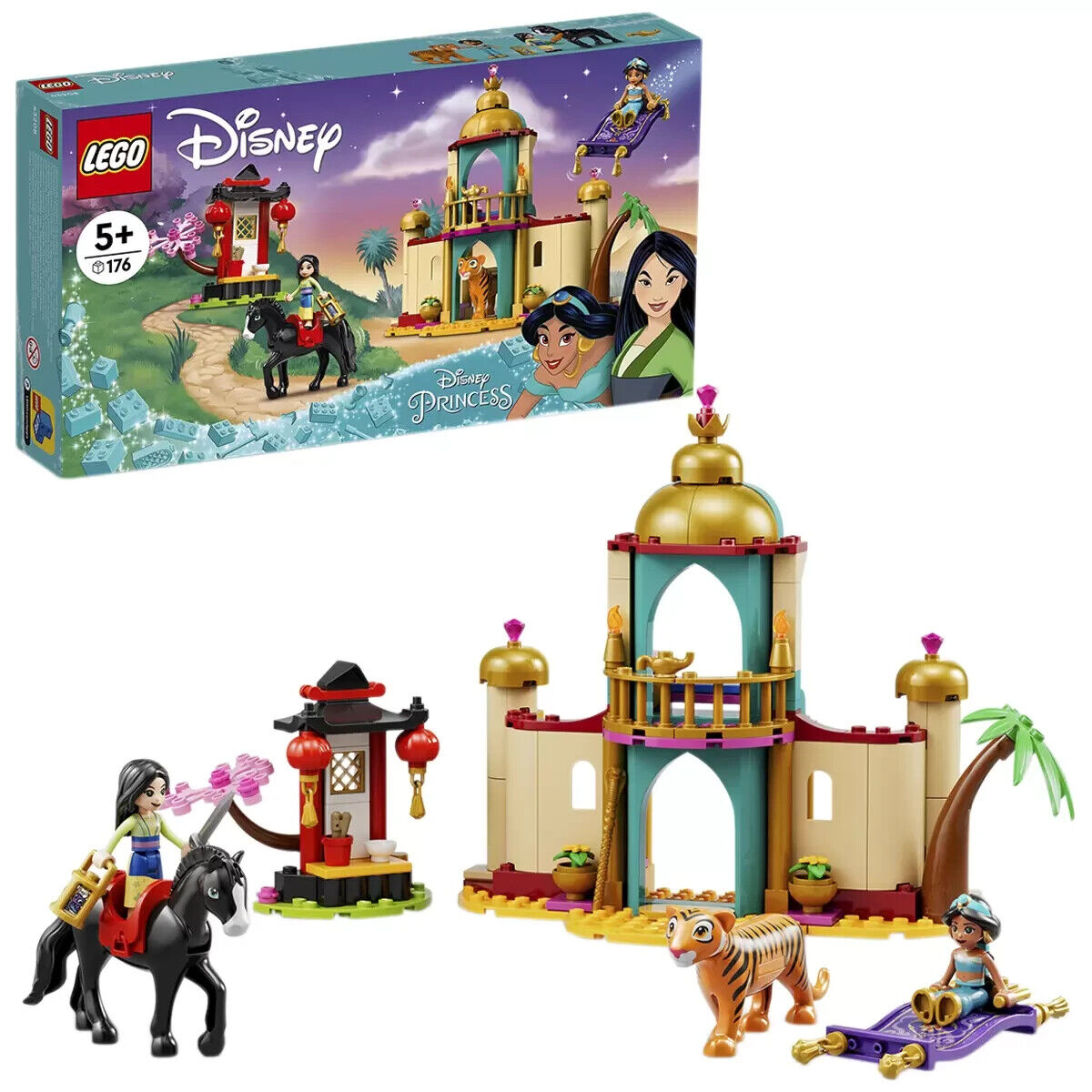LEGO Disney Princess Jasmine and Mulan's Adventure 43208