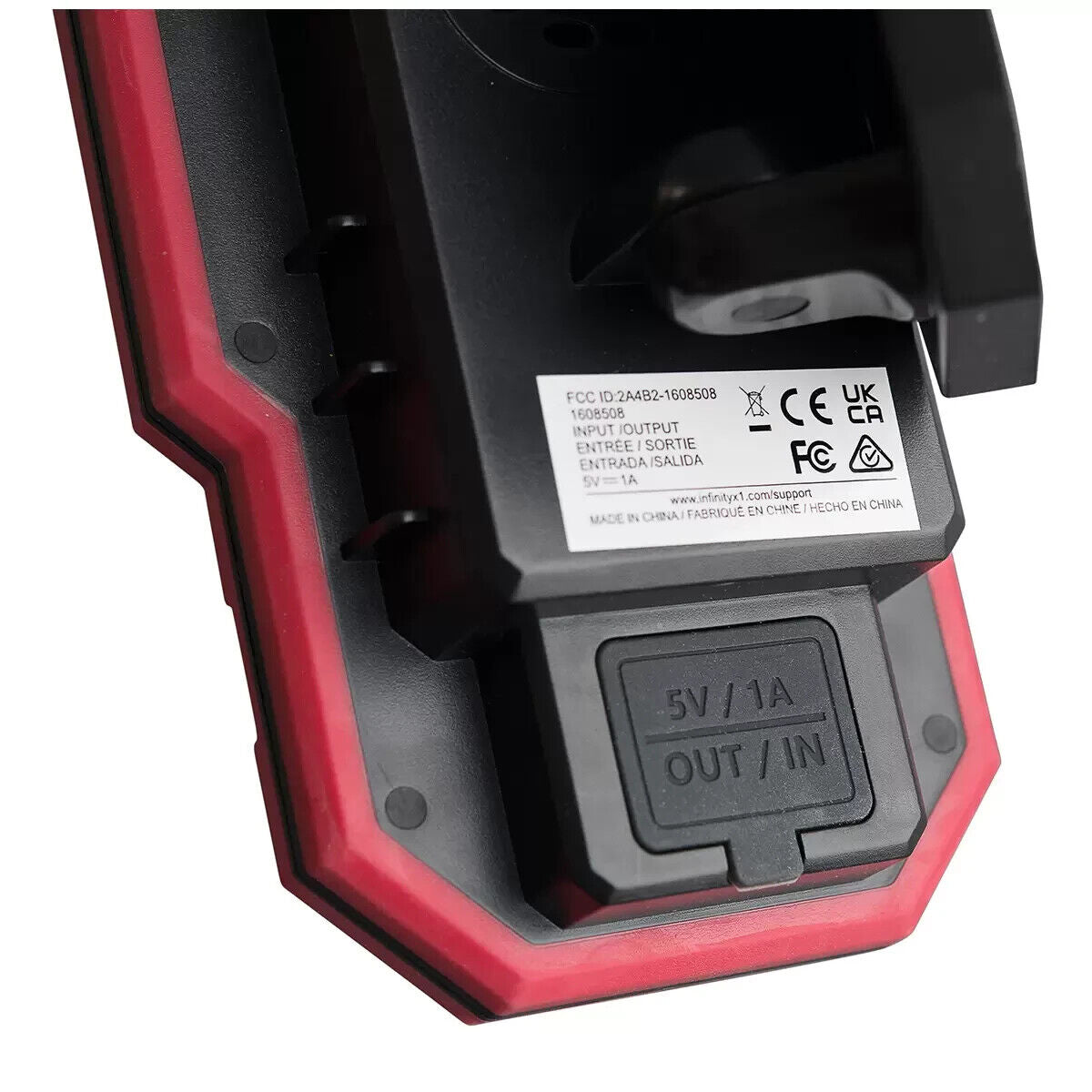 INFINITY X1 2000 lm Rechargeable Work light Hoodie Underhood Bluetooth Speakers