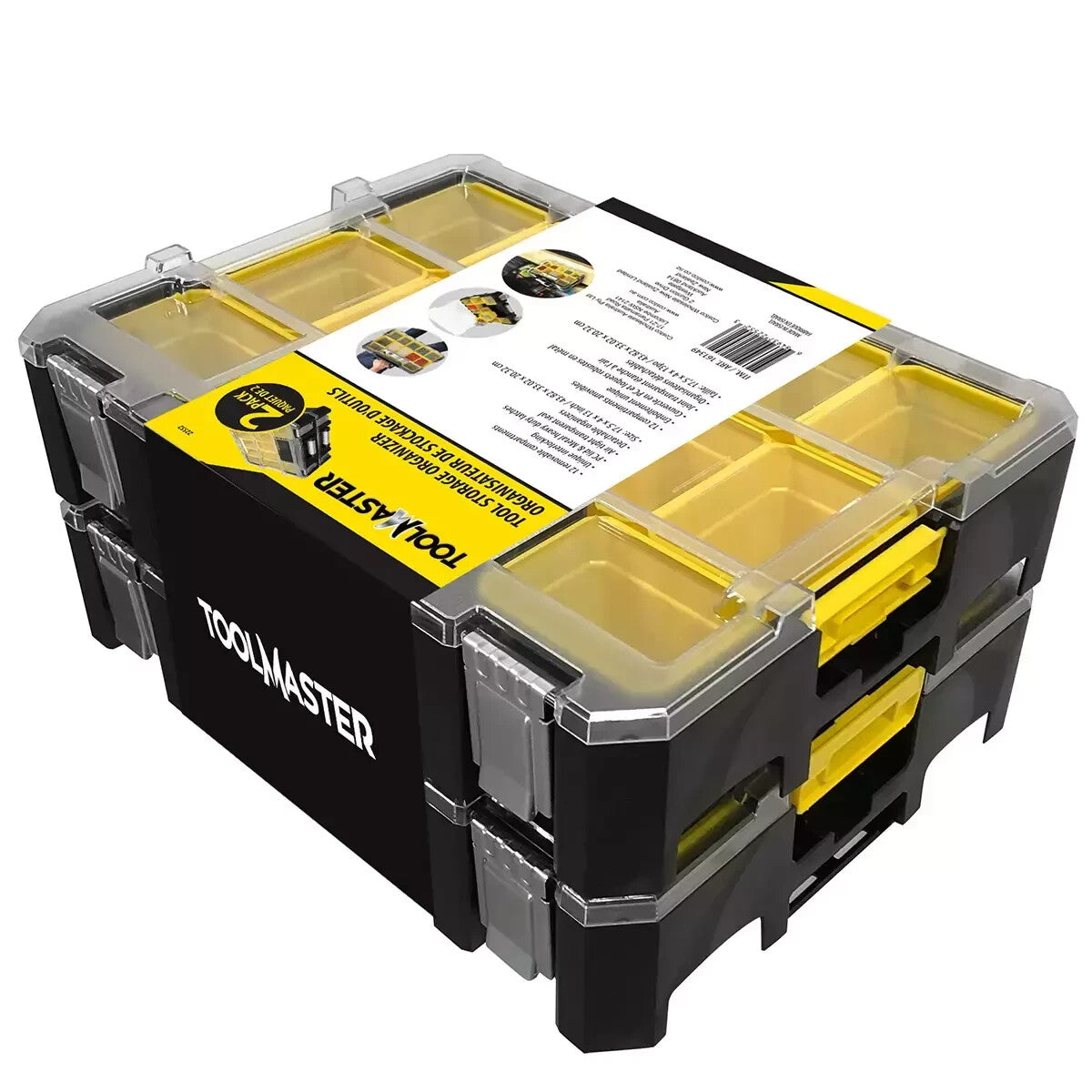New Toolmaster Storage Organiser 2 Pack