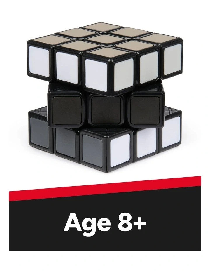 Rubik's Cube Wednesday Greyscale Cube include "Thing" display stand