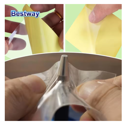 Bestway 10 Piece Underwater Adhesive Repair Patch, Swimming Pool Patch Repair