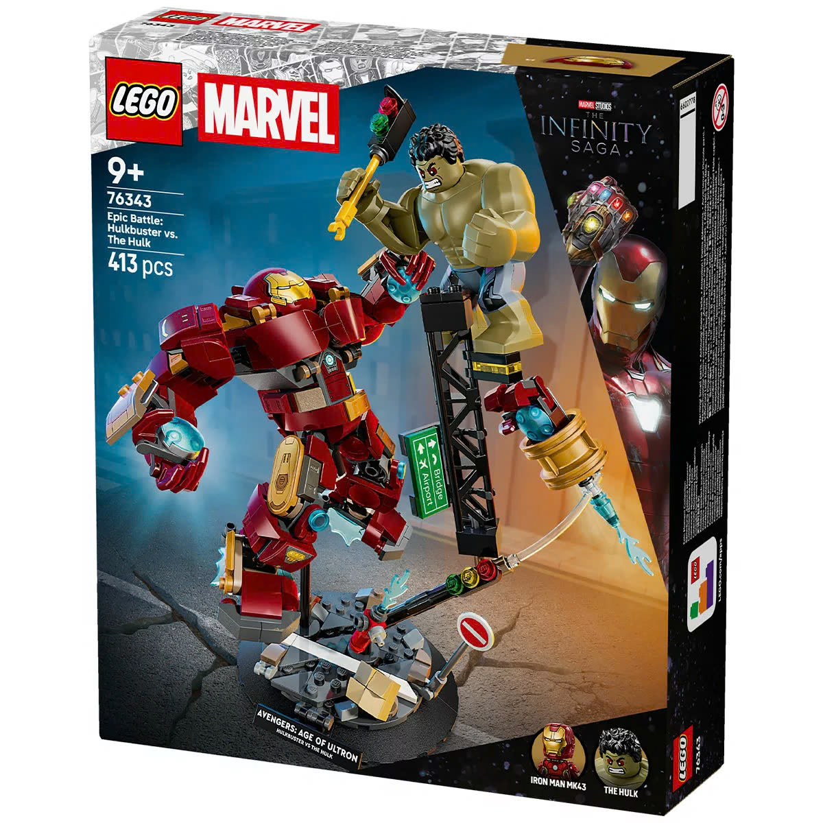 LEGO 76343 Epic Battle: Hulkbuster vs. The Hulk BRAND NEW & SEALED