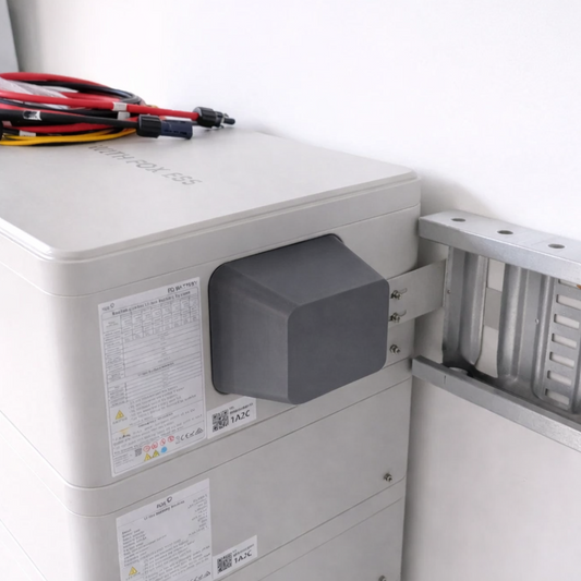 FoxESS Grey Cable Cover for EQ Series Battery (EQ4800) 3D Printed High Strength