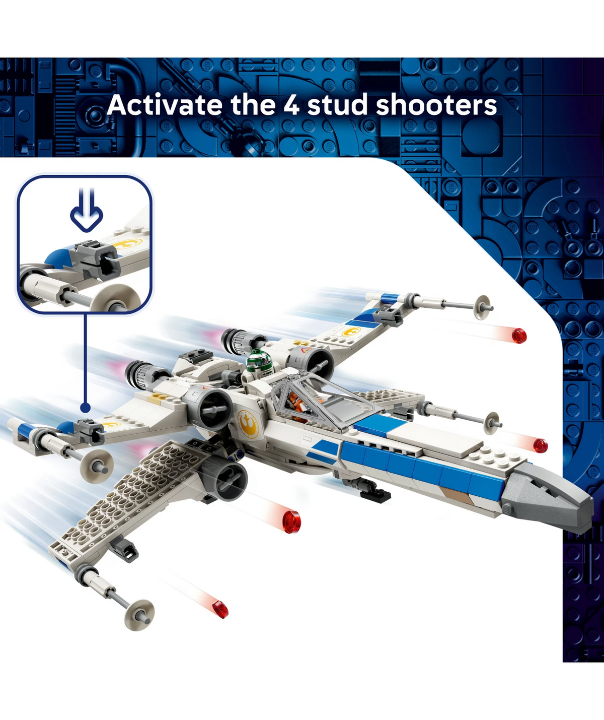 LEGO Star Wars TM New Republic X-Wing Starfighter 75460 