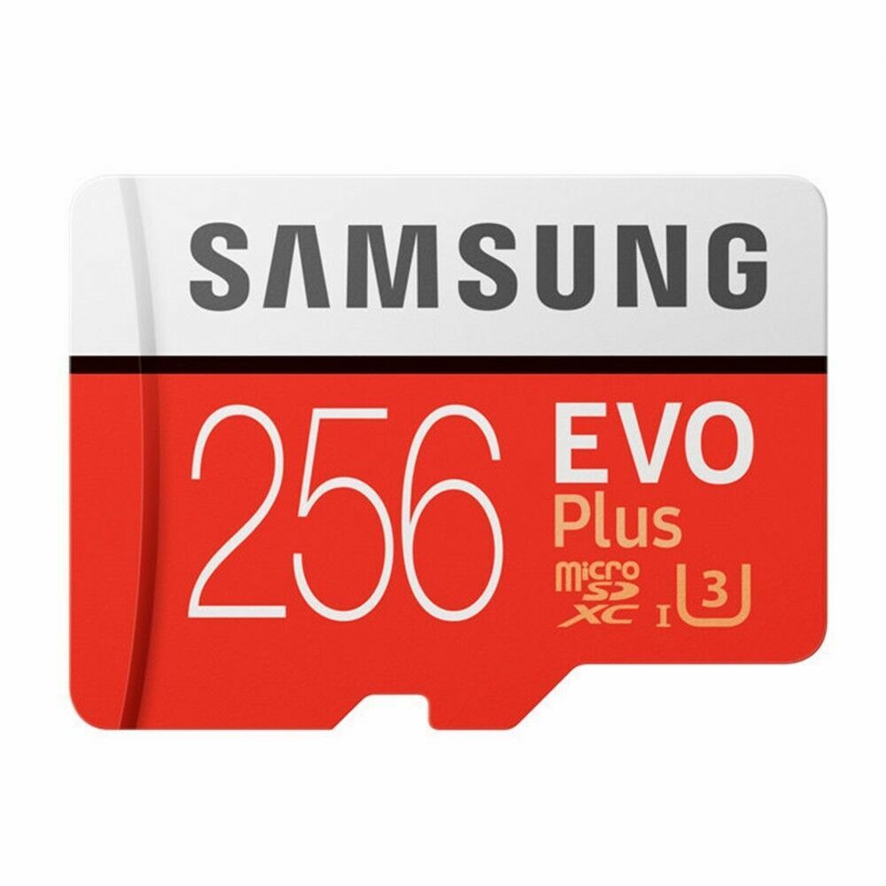 Micro SD Card SamSung Evo Plus 256GB Class 10 SDHC SDXC Memory 