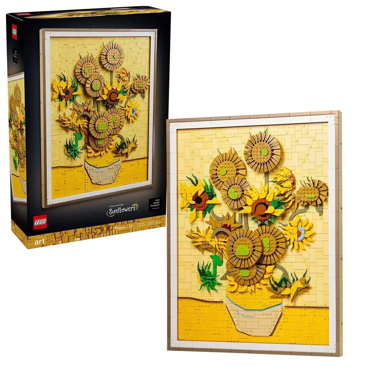 LEGO 31215 Art Vincent van Gogh Sunflowers Brand New & Sealed