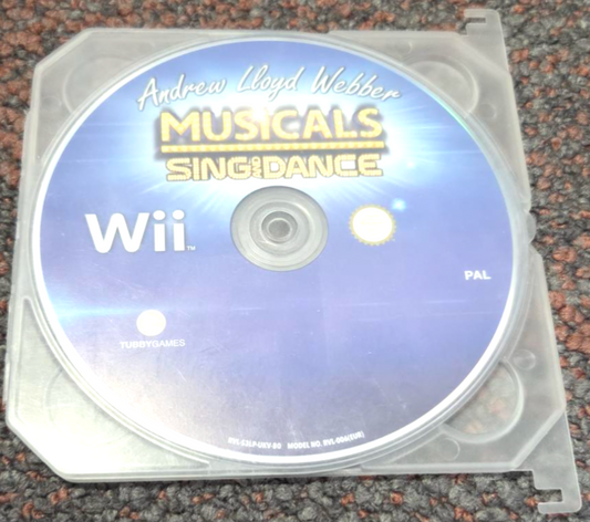 Andrew Lloyd Webber Wii Musical Sing and Dance Disc Only