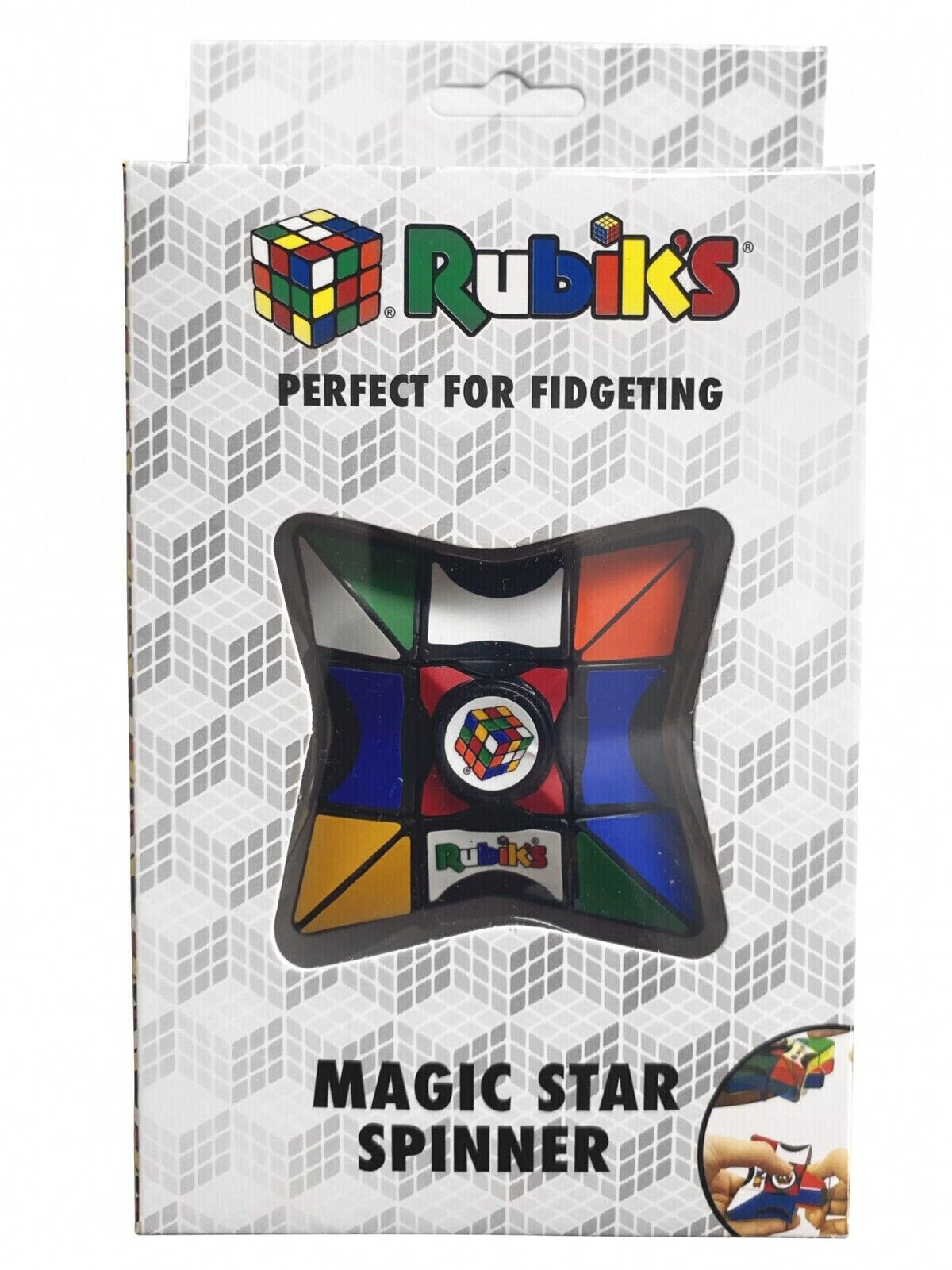 Rubiks Magic Star Spinner Spin Twist Balance Solve