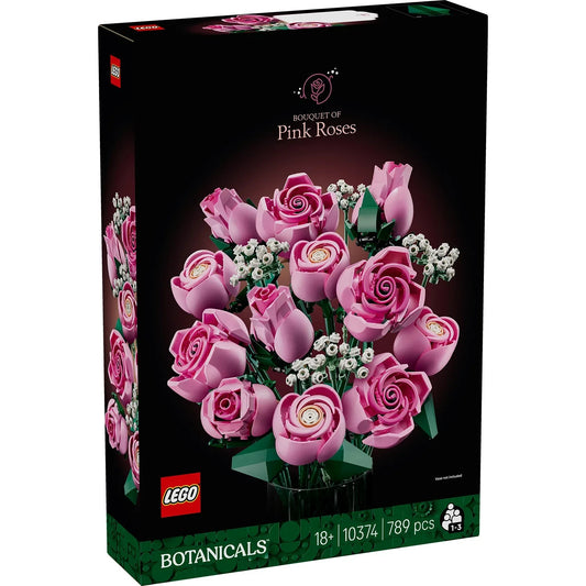 LEGO 10374 - Botanicals - Bouquet of Pink Roses - FREE SHIPPING