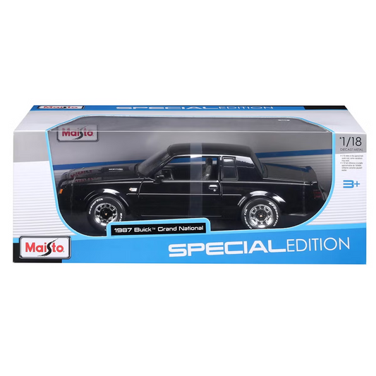 Maisto 1:18 Die Cast Cars Special Edition 1987 Buick Grand National