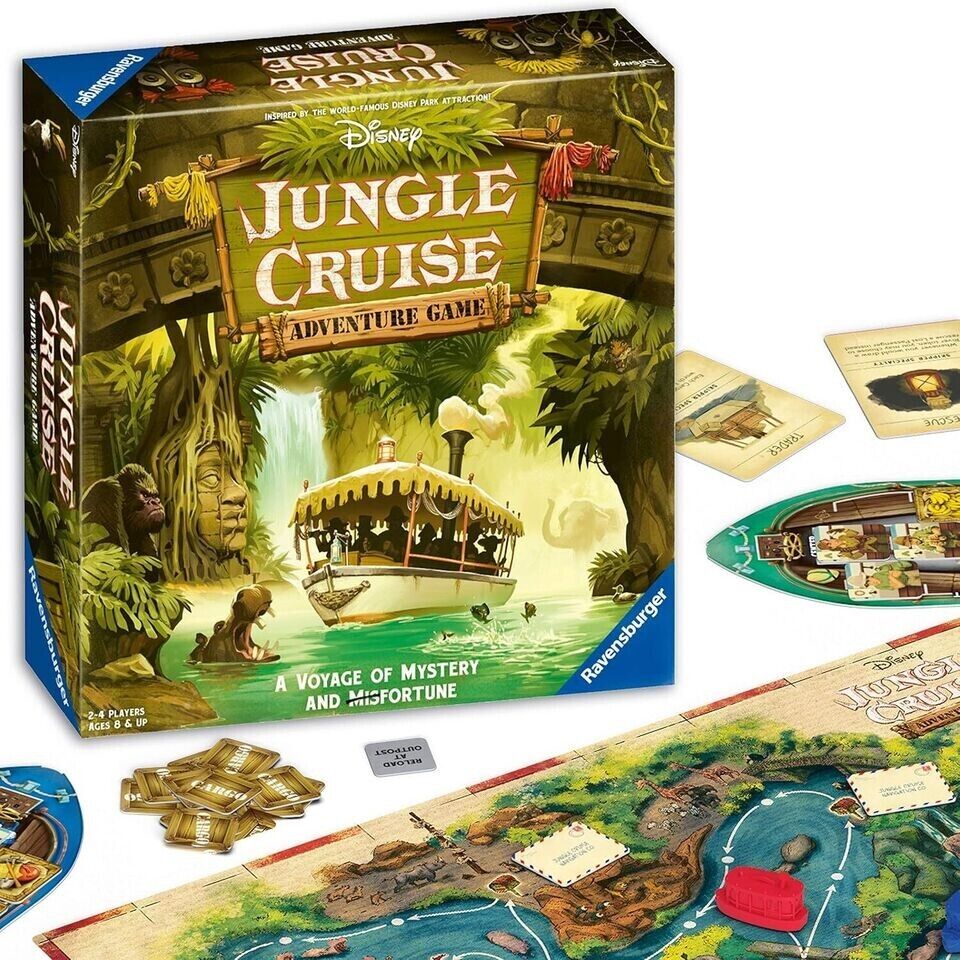 Ravensburger Disney Jungle Cruise Adventure Game - Ages 8+