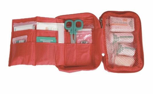 Protector 75 Piece Travel Kit First Aid Ideal for Home Car Outdoor Workplace