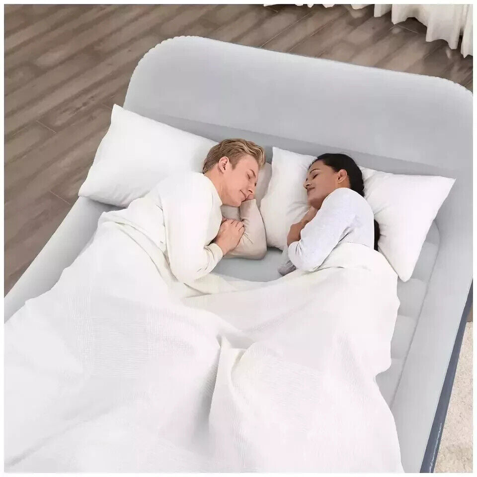 Bestway Tritech Queen Airbed With SleekFlow Headboard + Built In AC Pump