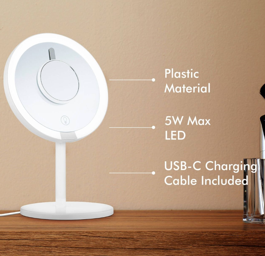 Verve Design Camille Rechargeable Mirror Lamp